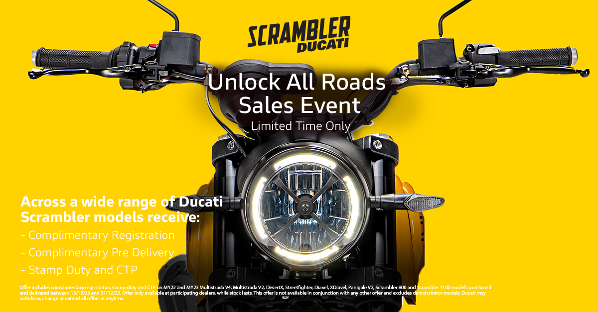Unlock All Roads Sales Event.